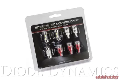 Diode Dynamics Interior Kit Stage 1 Red Hyundai Genesis Coupe 2010-2016 - DD0270