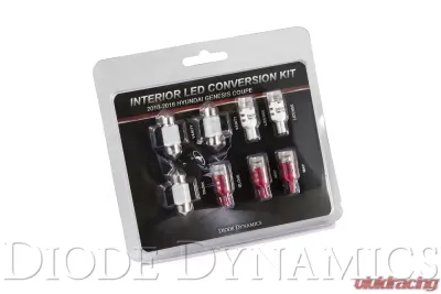 Diode Dynamics Interior Kit Stage 2 Red Hyundai Genesis Coupe 2010-2016 - DD0271