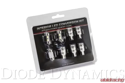 Diode Dynamics Interior Kit Stage 1 Cool White Hyundai Genesis Coupe 2010-2016 - DD0272