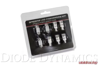 Diode Dynamics Interior Kit Stage 2 Cool White Hyundai Genesis Coupe 2010-2016 - DD0273