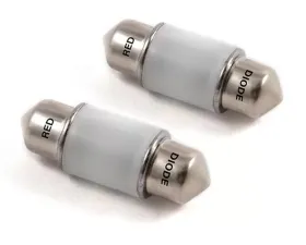 Diode Dynamics 31mm HP6 LED Bulb LED Red Pair