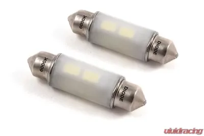 Diode Dynamics 39mm HP6 LED Bulb LED Cool White Pair - DD0313P