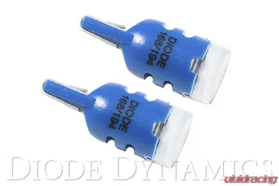 Diode Dynamics 194 LED Bulb HP3 LED Blue Short Pair - DD0326P