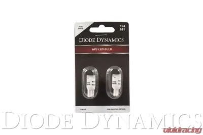 Diode Dynamics 194 LED Bulb HP3 LED Pure White Short Pair - DD0329P