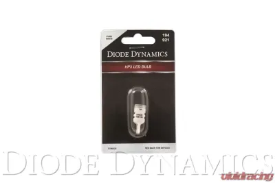 Diode Dynamics 194 LED Bulb HP3 LED Pure White Short Single - DD0329S