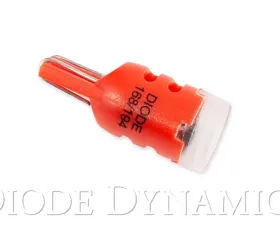 Diode Dynamics 194 LED Bulb HP3 LED Red Short Single