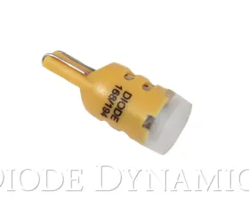 Diode Dynamics 194 LED Bulb HP5 LED Amber Short Single