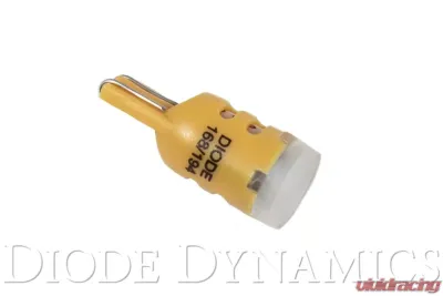 Diode Dynamics 194 LED Bulb HP5 LED Amber Short Single - DD0332S