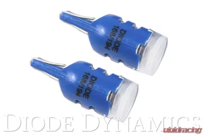 Diode Dynamics 194 LED Bulb HP5 LED Blue Short Pair - DD0333P