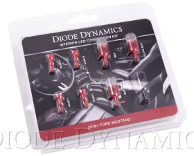 Diode Dynamics Stage 1 Interior LED Light Kit - Red Ford Mustang 2018-2019