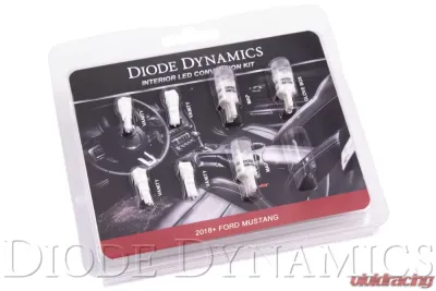 Diode Dynamics Stage 1 Interior LED Light Kit - Cool White Ford Mustang 2018-2019 - DD0359