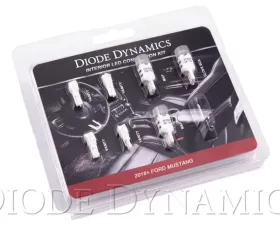 Diode Dynamics Stage 2 Interior LED Light Kit - Cool White Ford Mustang 2018-2019