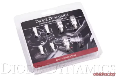 Diode Dynamics Stage 2 Interior LED Light Kit - Cool White Ford Mustang 2018-2019 - DD0360
