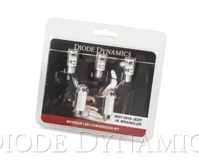 Diode Dynamics 4dr Interior Kit Stage 1 Cool White Jeep Wrangler JK 2007-2018