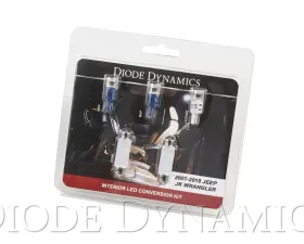 Diode Dynamics 4dr Interior Kit Stage 1 Blue Jeep Wrangler JK 2007-2018