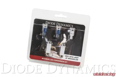 Diode Dynamics 4dr Interior Kit Stage 1 Blue Jeep Wrangler JK 2007-2018 - DD0365