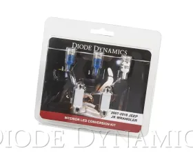 Diode Dynamics 4dr Interior Kit Stage 2 Blue Jeep Wrangler JK 2007-2018