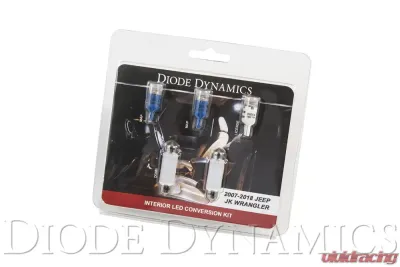 Diode Dynamics 4dr Interior Kit Stage 2 Blue Jeep Wrangler JK 2007-2018 - DD0366