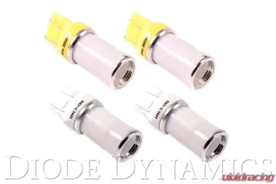 Diode Dynamics Front Turn Stage 1 (7443 LED Bulb HP48 White and Amber) Jeep Wrangler | Gladiator 2018-2020 - DD0421