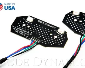 Diode Dynamics RGBW DRL LED Boards Ford Mustang 2013-2014