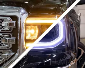 Diode Dynamics GMC Sierra LED Halos Switchback GMC Sierra 1500 2016-2018
