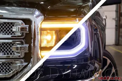 Diode Dynamics GMC Sierra LED Halos Switchback GMC Sierra 1500 2016-2018 - DD2177