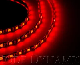 Diode Dynamics LED Strip Lights Red 50cm Strip SMD30 WP