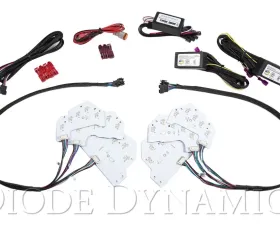 Diode Dynamics RGBWA DRL LED Boards (EU) Ford Mustang 2018-2023