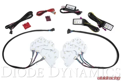 Diode Dynamics RGBWA DRL LED Boards (EU) Ford Mustang 2018-2023 - DD2254