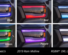 Diode Dynamics RGBW DRL Boards Ram Midline 2019-2023