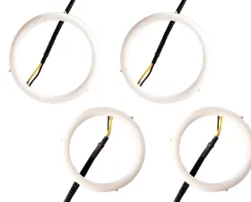 Diode Dynamics Halo Lights LED 70mm/90mm Red Four