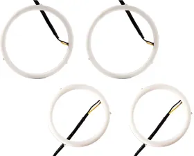 Diode Dynamics Halo Lights LED 90mm/120mm Red Four