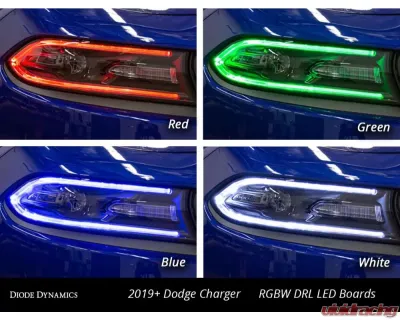 Diode Dynamics RGBW DRL LED Boards Dodge Charger 2019-2021 - DD2282