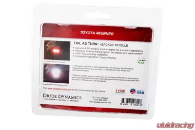 Diode Dynamics Tail as Turn Kit w/ Backup Stage 1 Toyota 4Runner 2014-2023 - DD3064