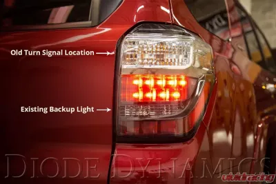 Diode Dynamics Tail as Turn Kit w/ Backup Stage 1 Toyota 4Runner 2014-2023 - DD3064