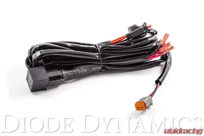 Diode Dynamics Heavy Duty Single Output Light Bar Wiring Harness - DD4031
