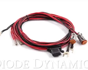 Diode Dynamics Light Duty Dual Output Light Bar Wiring Harness