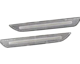 Diode Dynamics LED Sidemarkers - Clear Set Ford Mustang 2015-2023