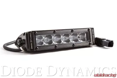 Diode Dynamics 6 Inch LED Light Bar Single Row Straight SS6 White Driving Light Bar Single - DD5014S