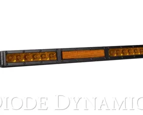 Diode Dynamics 18 Inch LED Light Bar Single Row Straight Amber Combo Each Stage Series