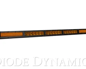 Diode Dynamics 30 Inch LED Light Bar Single Row Straight Amber Combo Each Stage Series