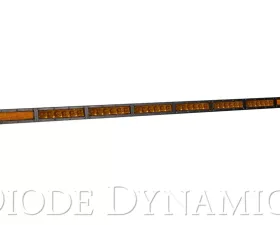 Diode Dynamics 50 Inch LED Light Bar Single Row Straight Amber Combo Each Stage Series
