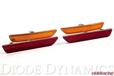 Diode Dynamics LED Sidemarkers Amber | Red Set Mustang 2010-2014 - DD5059