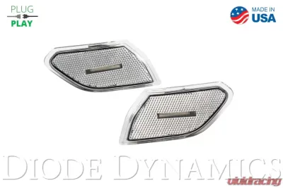 Diode Dynamics Sidemarkers Clear Set Jeep JL Wrangler | Gladiator 2018-2023 - DD5068