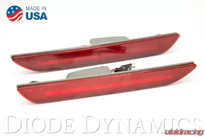 Diode Dynamics LED Sidemarkers - Red Set Ford Mustang EU | AU Model 2015-2023 - DD5072