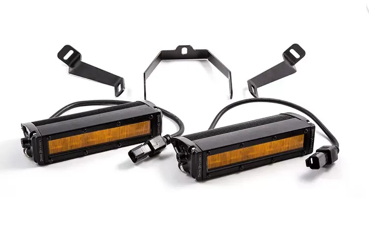 Diode Dynamics SS6 LED Kit Amber Wide Subaru WRX | STI 2015-2017 - DD6011