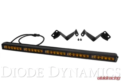 Diode Dynamics 30 Inch LED Light Bar Kit Stealth Amber Driving Toyota Tacoma 2016-2023 - DD6073