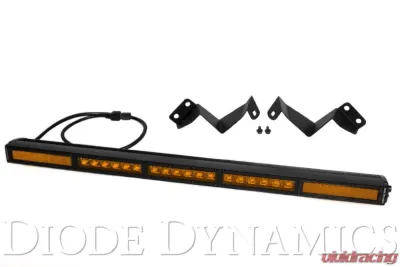 Diode Dynamics 30 Inch LED Light Bar Kit Stealth Amber Combo Toyota Tacoma 2016-2023 - DD6075