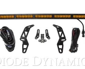 Diode Dynamics SS30 Bumper LED Kit Amber Driving Single Jeep JL Wrangler | Gladiator 2018-2023