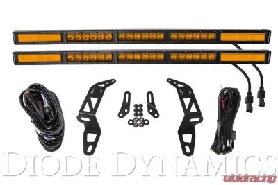 Diode Dynamics SS30 Bumper LED Kit Amber Combo Dual Jeep JL Wrangler | Gladiator 2018-2023 - DD6088